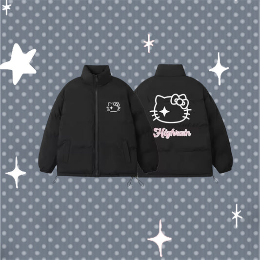 HighNain Hello Kitty Puffer Coat